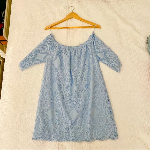 💙 Light Blue sleeveless Dress - Picture 4 of 4